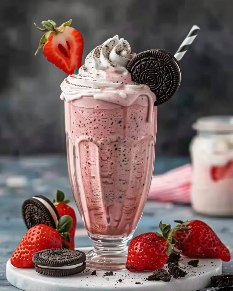 Strawberry Oreo Milkshake