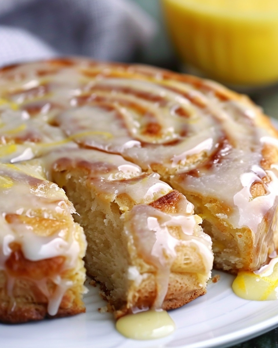Sugar-Free Lemon Curd Sweet Rolls