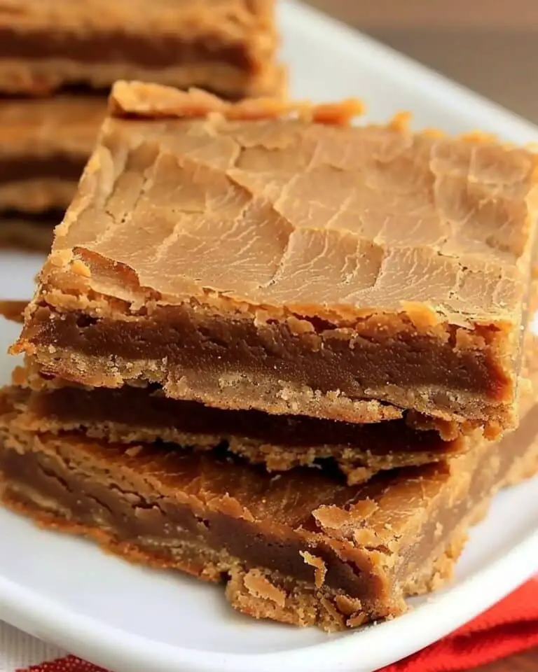 Sugar-Free Lunch Lady Peanut Butter Bars