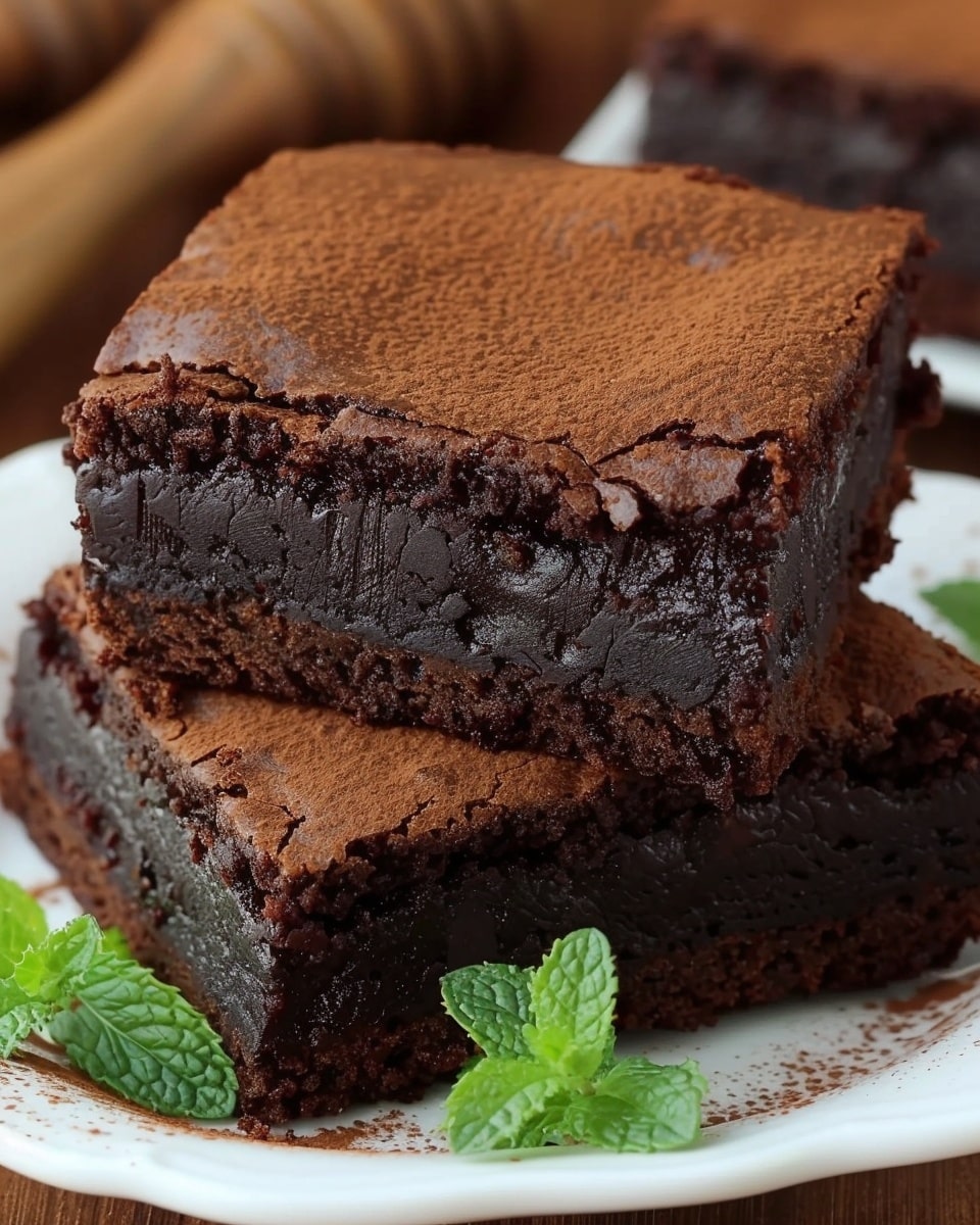 Sugar-Free Mint Chocolate Brownie Bars