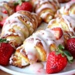 Sugar-Free Strawberry Cream Cheese Danish