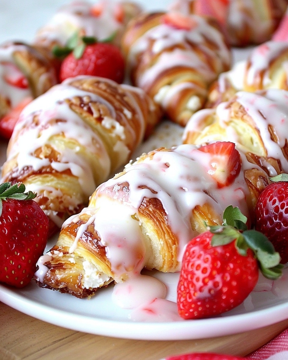 Sugar-Free Strawberry Cream Cheese Danish