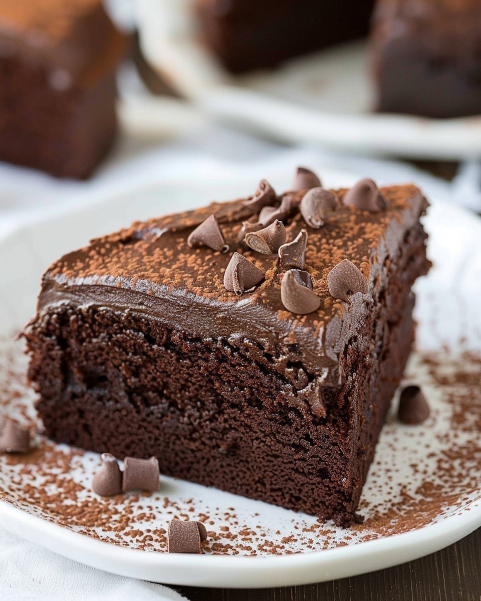 2 Ingredient Chocolate Cake