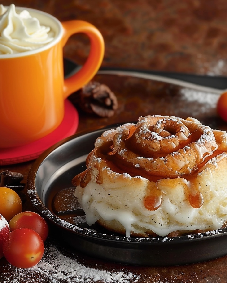 Tres Leches Cinnamon Rolls