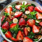 15-Minute Strawberry Spinach Salad