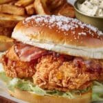 5-Ingredient Creamy Ranch Chicken Sandwich