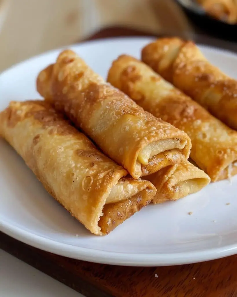 Air Fryer Apple Pie Taquitos