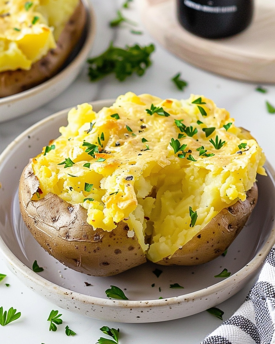 Air Fryer Baked Potatoes