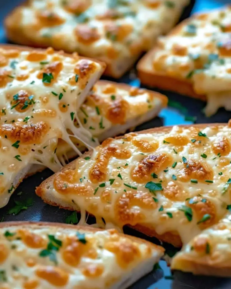Air Fryer Cheesy Garlic Bread