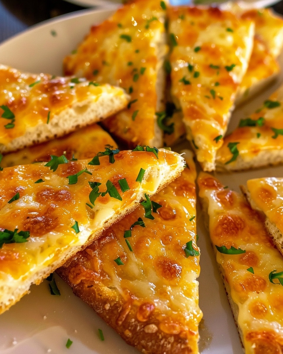 Air Fryer Cheesy Garlic Bread