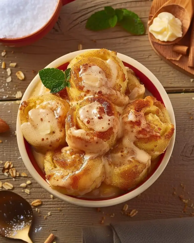 Apple Pie Cinnamon Roll Bubble Up