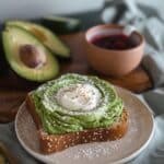 Avocado Toast With Yogurt-Lime Spread