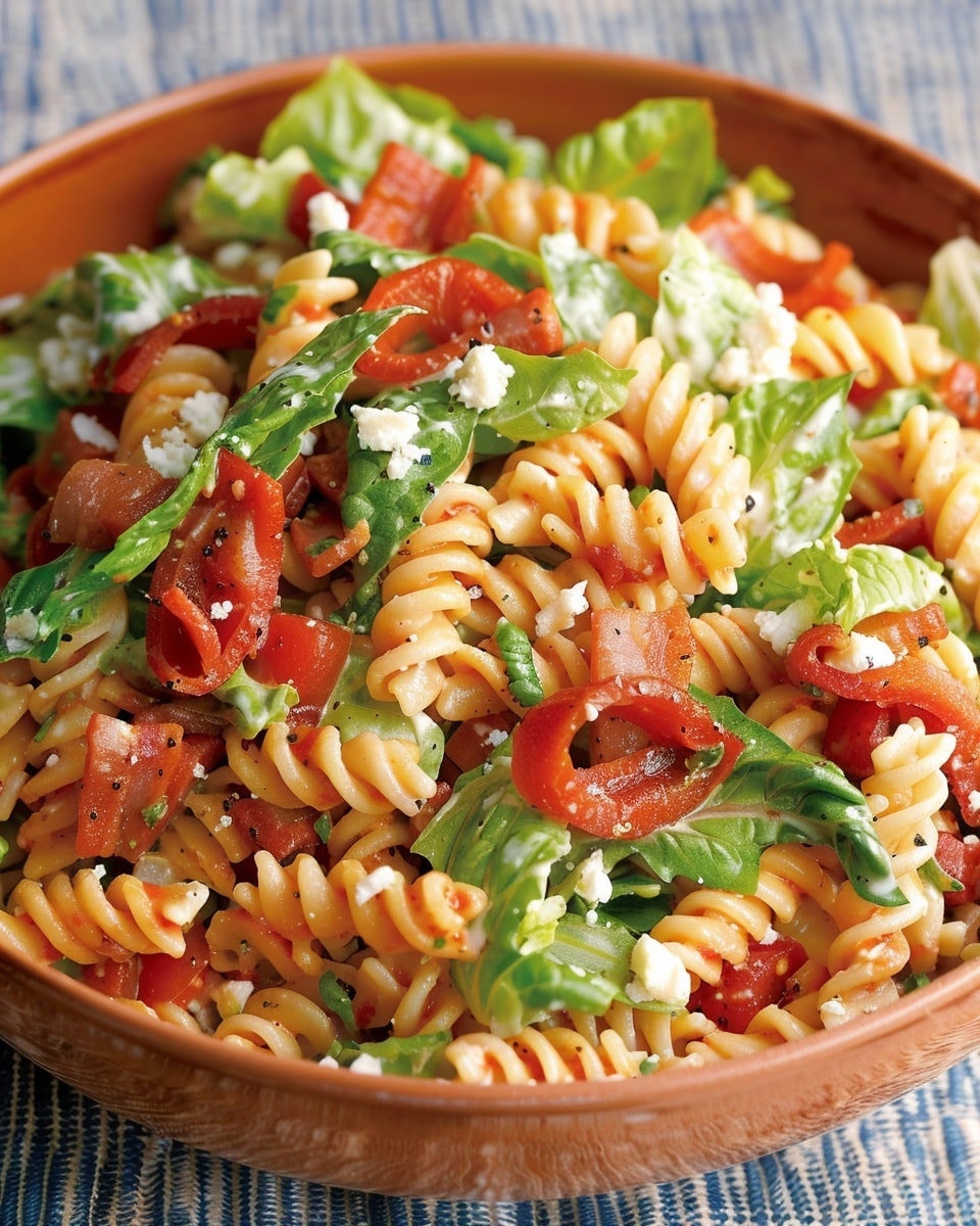 BLT Pasta Salad Recipe