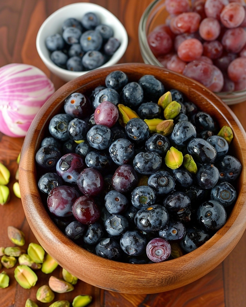 Blueberry Pistachio Spring Salad