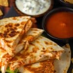 Buffalo Chicken Quesadilla
