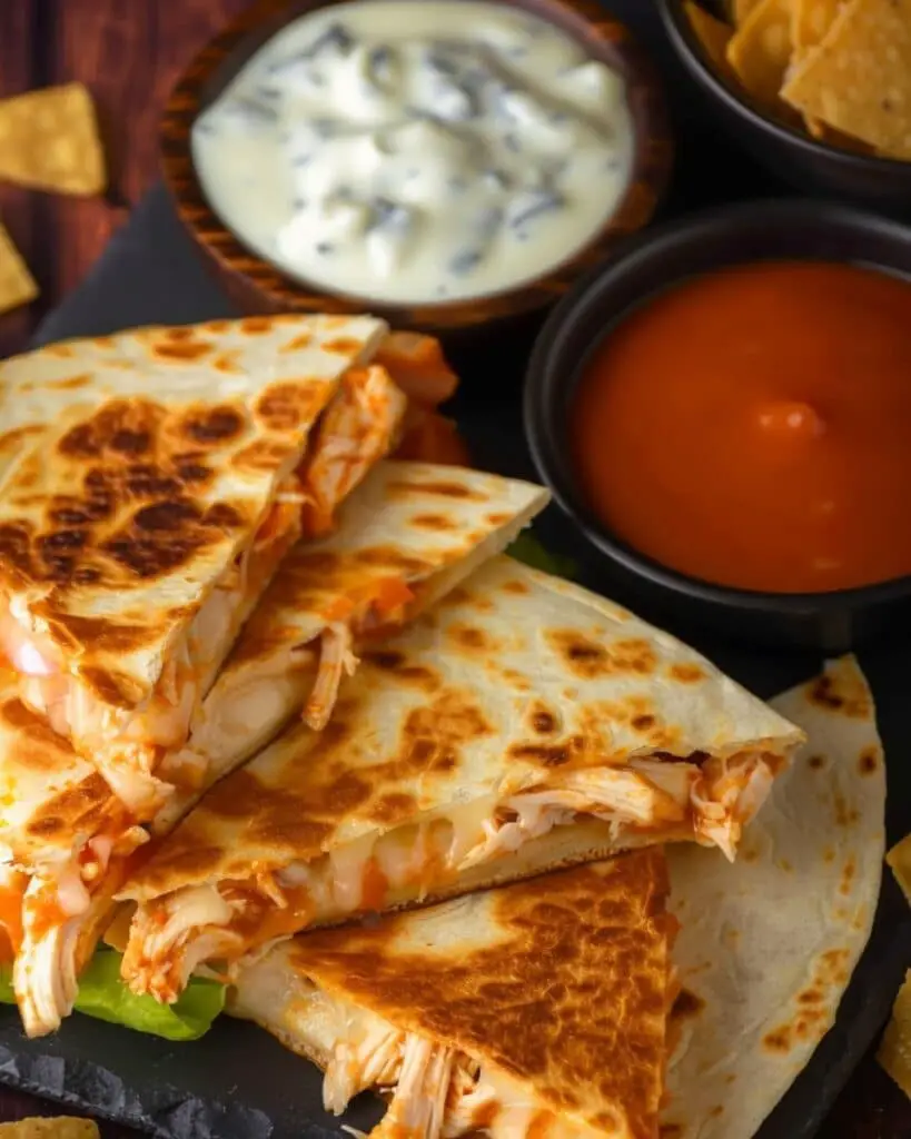 Buffalo Chicken Quesadilla