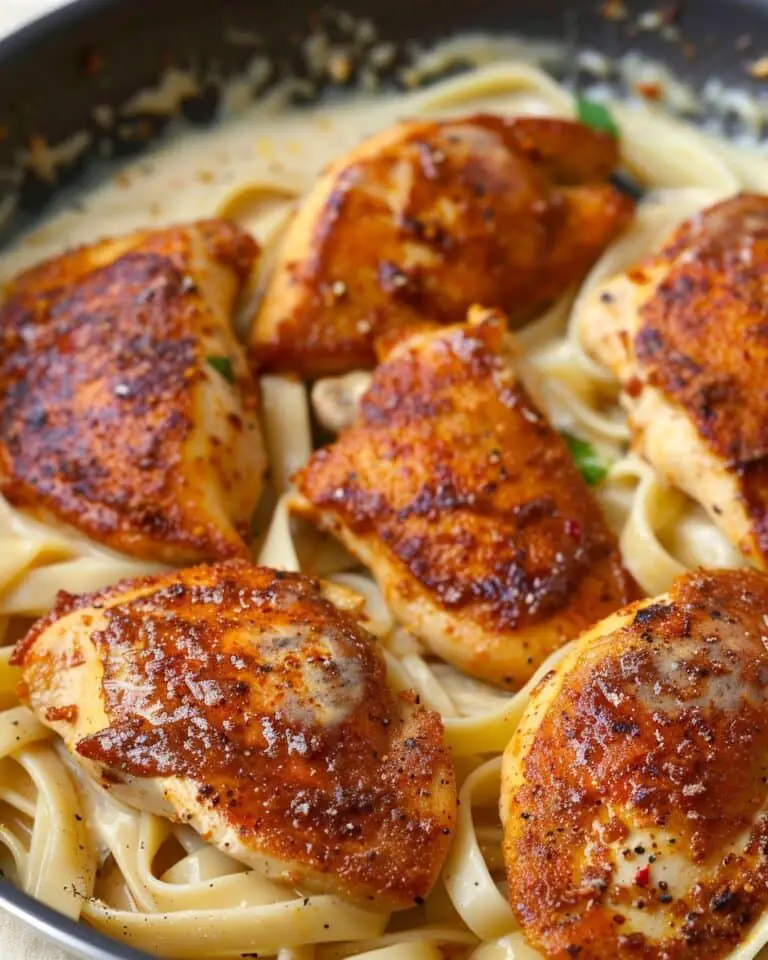 Cajun Chicken Alfredo