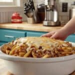 Cheeseburger French Fry Bake