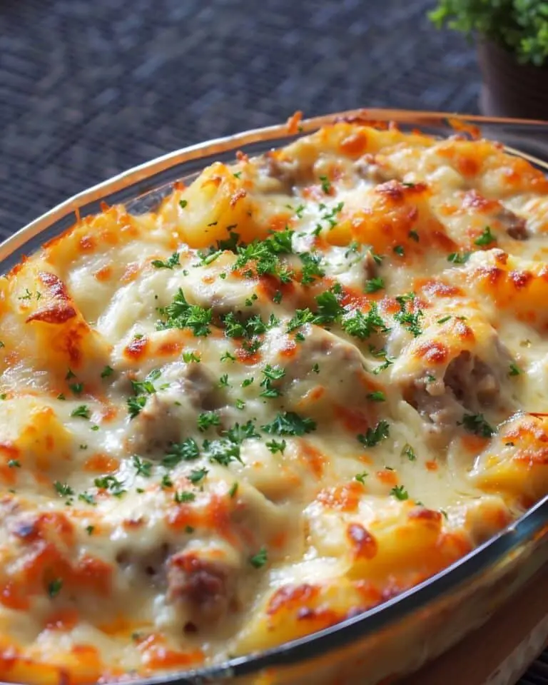 Cheesy ATB Potato Casserole