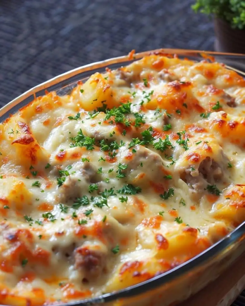 Cheesy ATB Potato Casserole