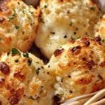 Cheesy Stuffed Mozzarella Biscuit Bites