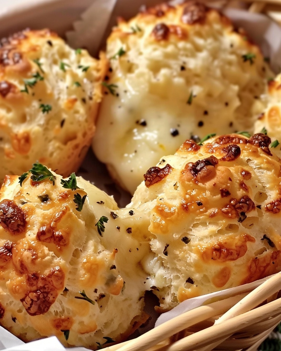 Cheesy Stuffed Mozzarella Biscuit Bites
