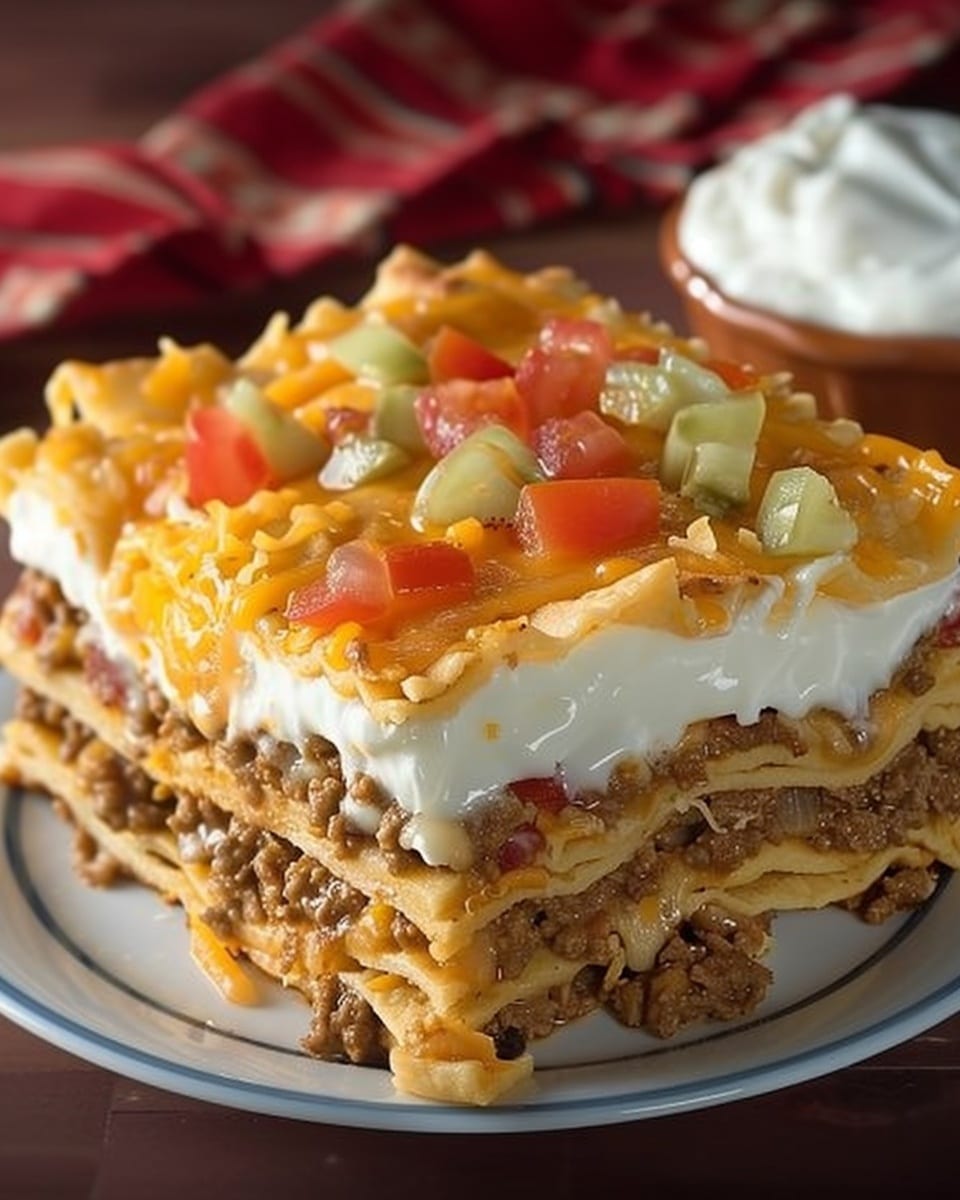 Cheesy Taco Casserole
