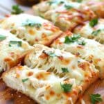 Chicken Alfredo Texas Toast