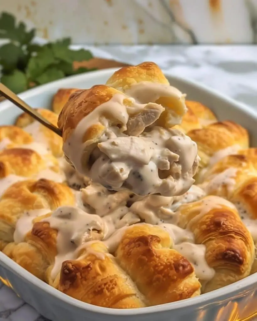 Chicken Crescent Roll Casserole