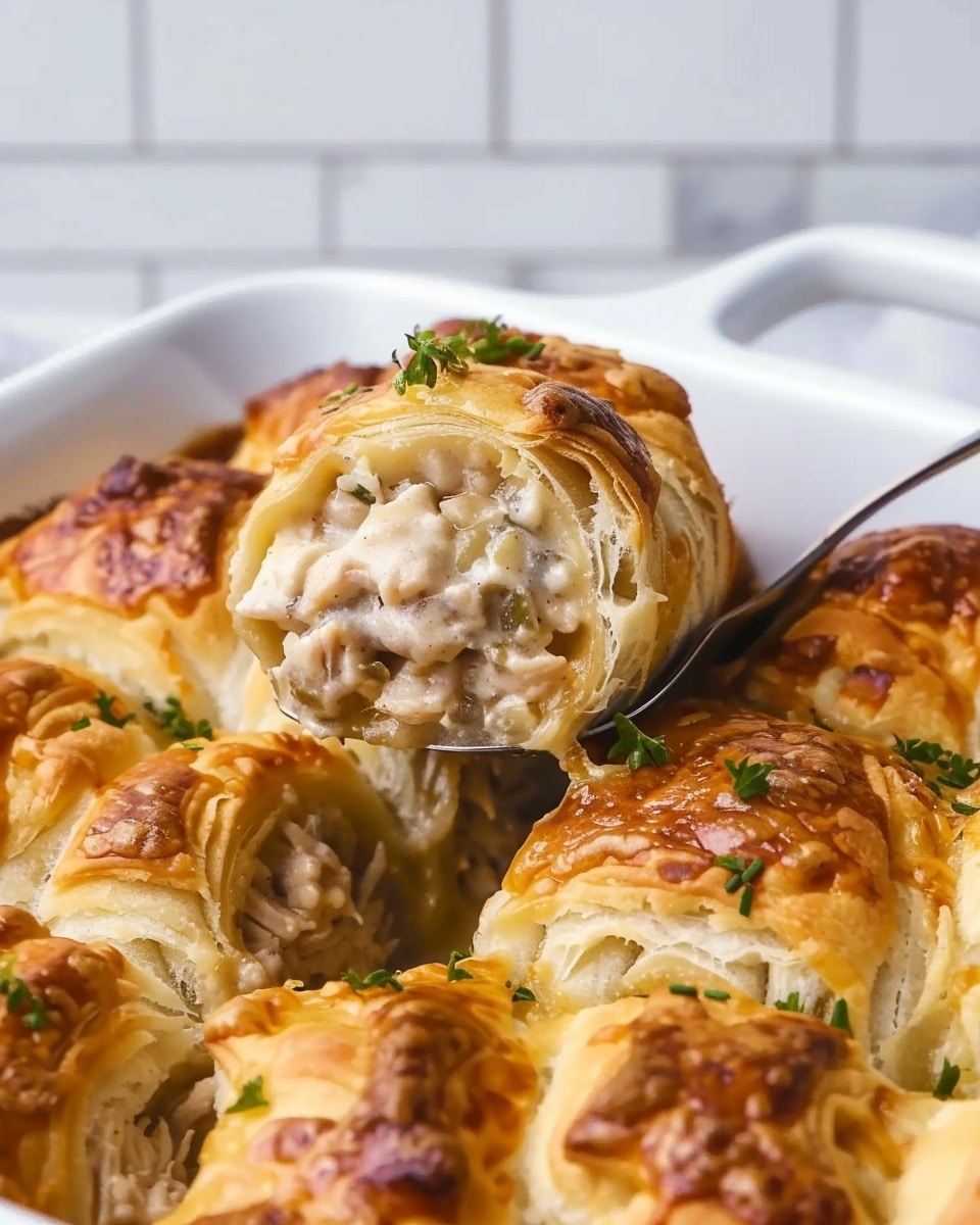 Chicken Crescent Roll Casserole