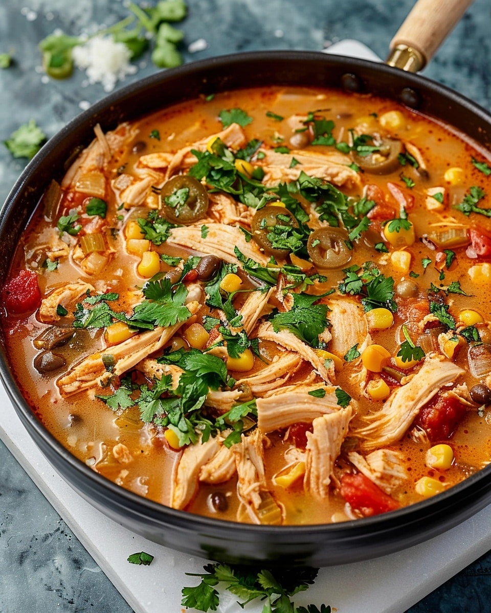 Chicken Enchilada Soup