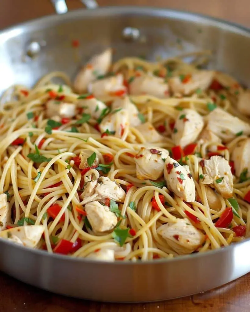 Creamy Chicken Ranch Pasta