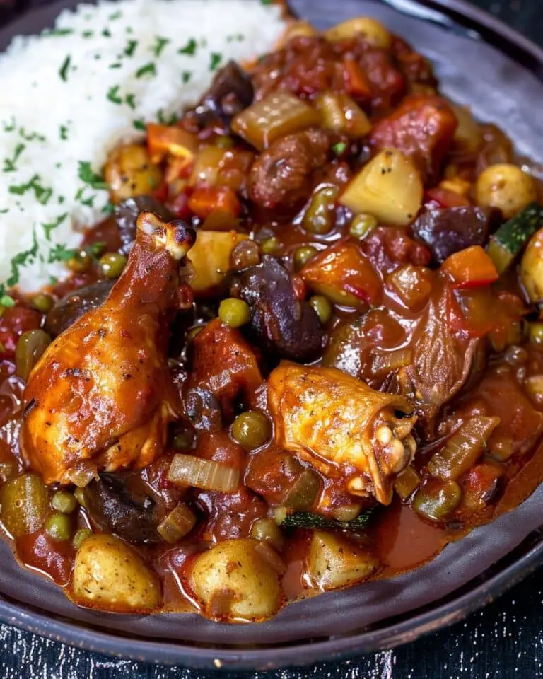 Chicken Stew with Garden Vegetables