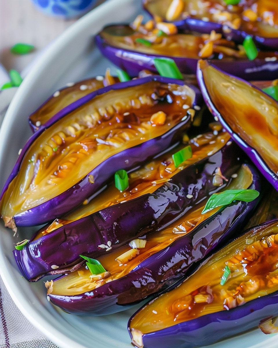 Chinese Eggplant with Garlic Sauce