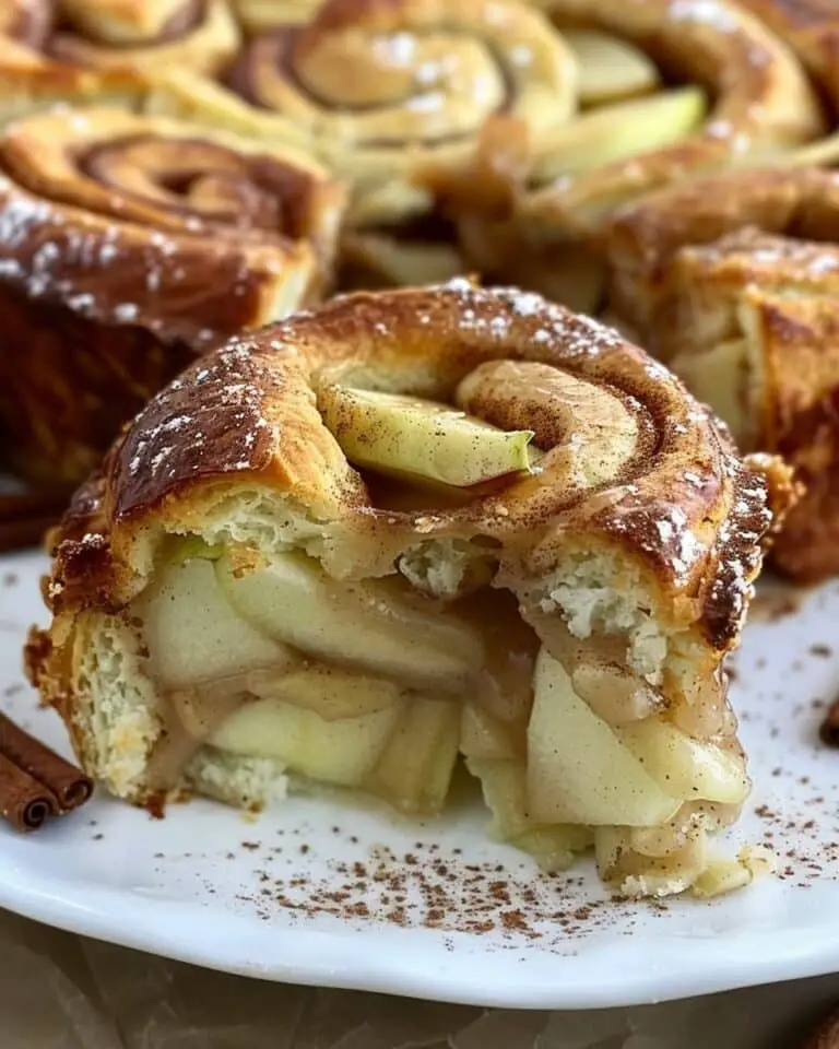 Cinnamon Roll Apple Cobbler