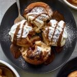 Cinnamon Roll Apple Cobbler