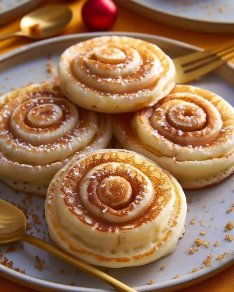 Cinnamon Roll Pancakes