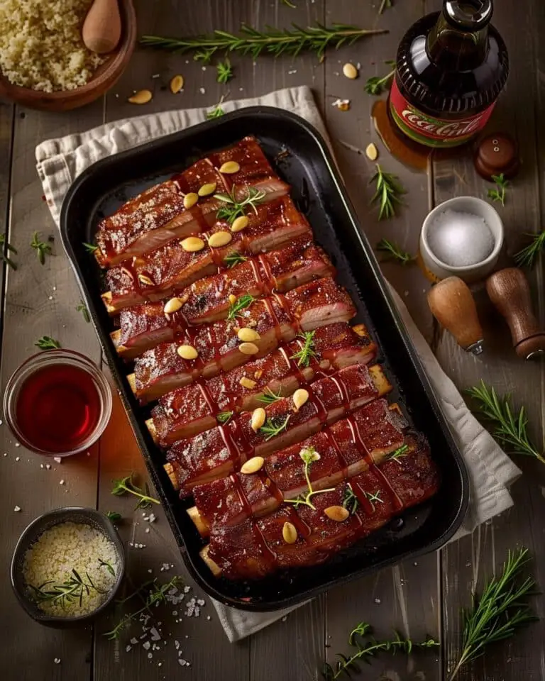 Coca-Cola Ribs with Honey