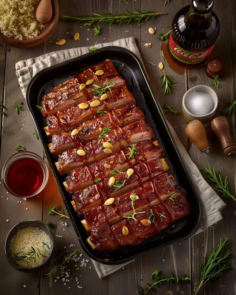 Coca-Cola Ribs with Honey