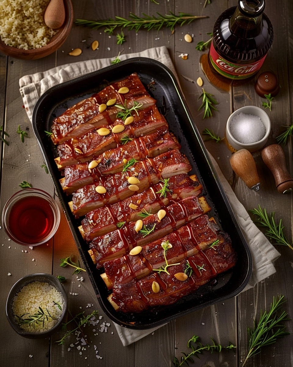Coca-Cola Ribs with Honey
