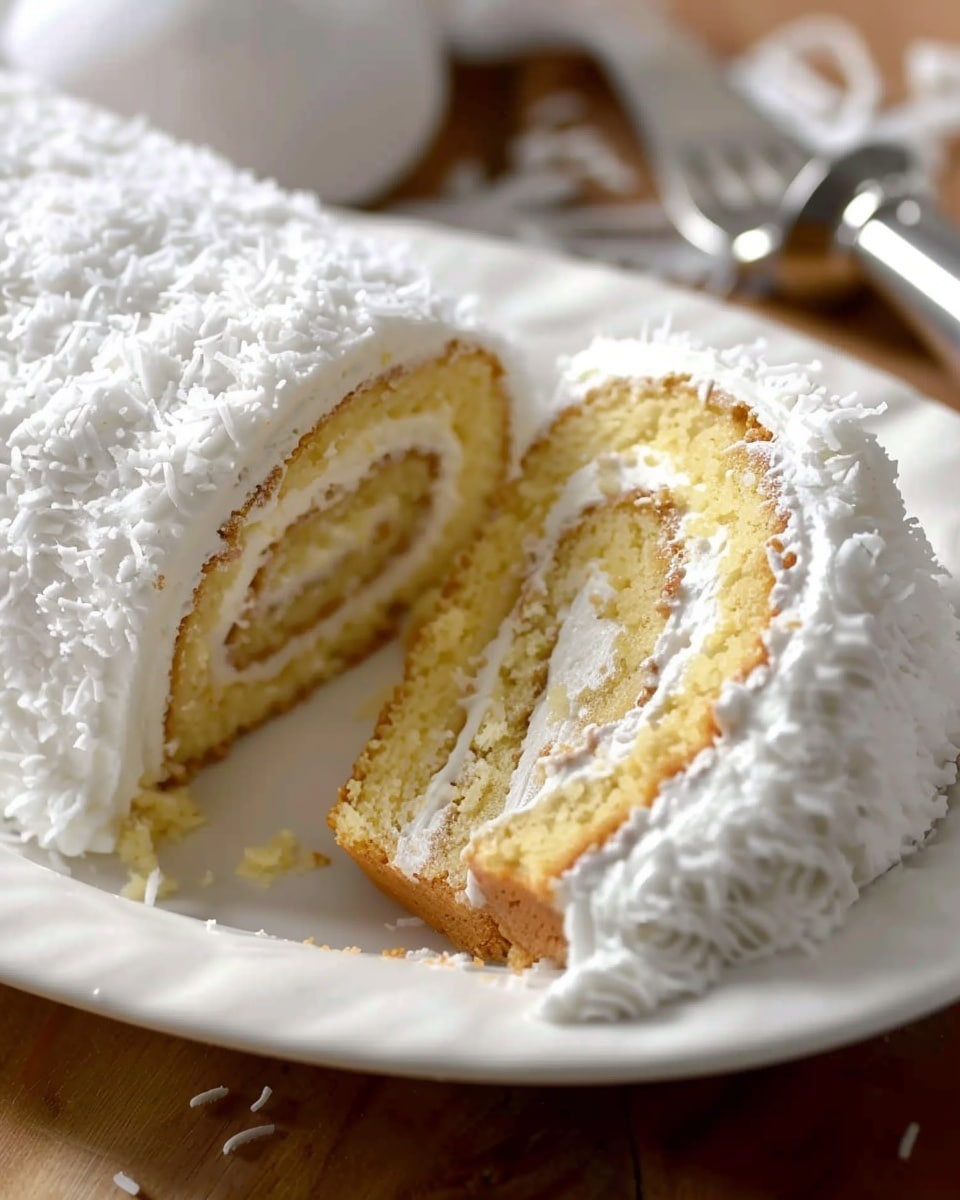Coconut Cake Roll