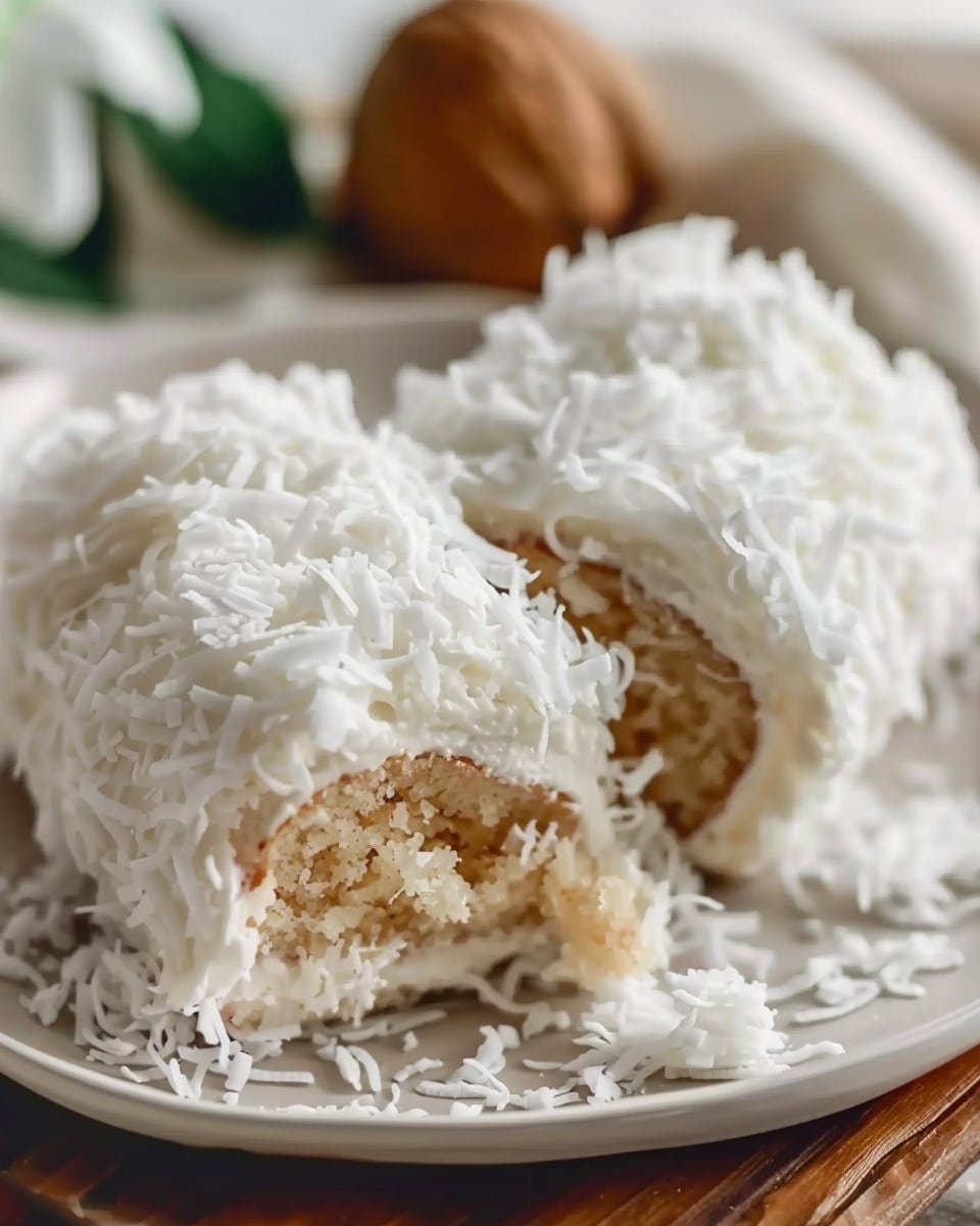 Coconut Cake Roll