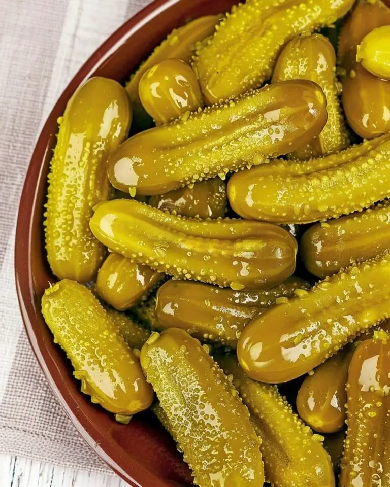 Homemade Cornichons (French Mini Pickles)