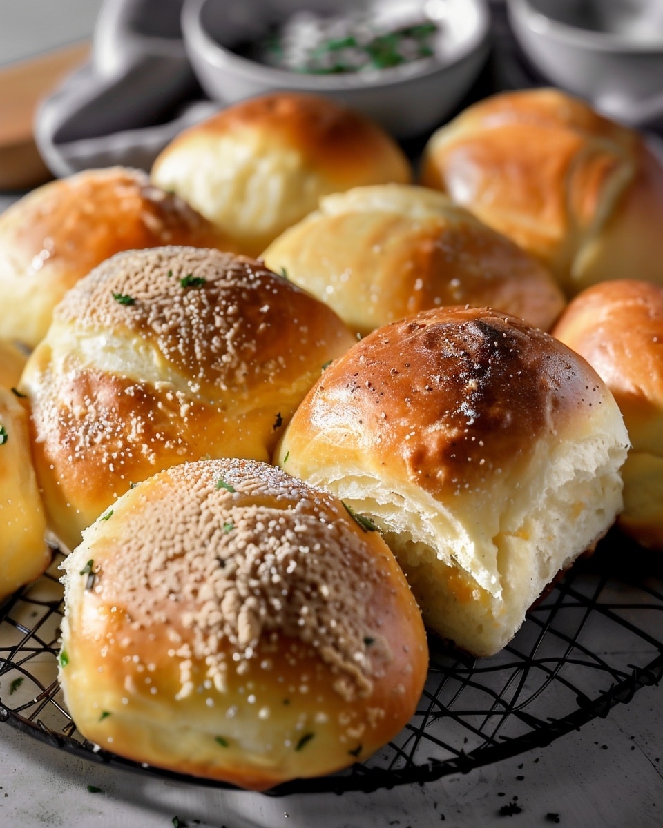 Cottage Cheese Breakfast Rolls