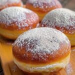 Cream Filled Doughnuts