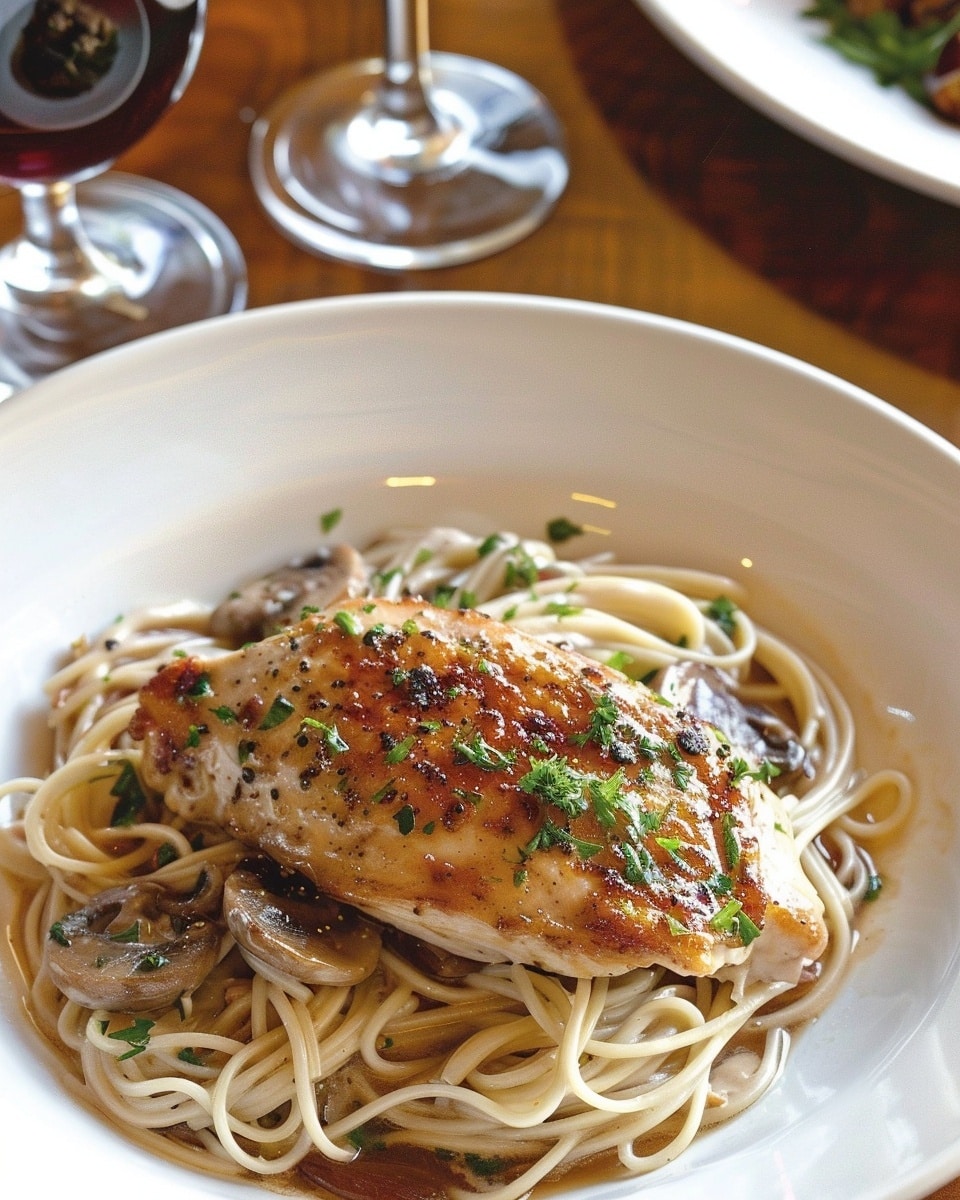 Creamy Chicken Marsala Recipe