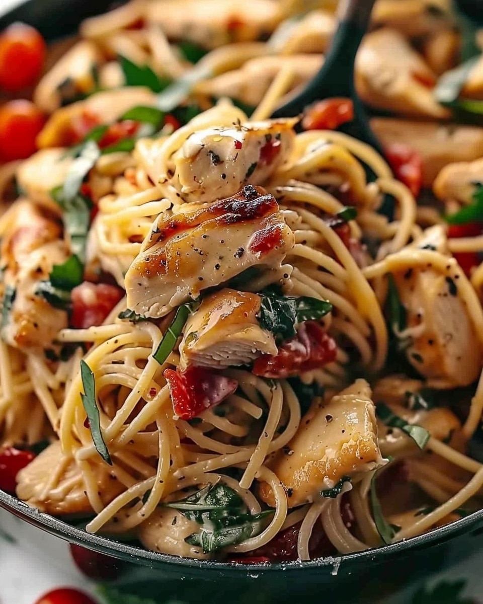 Creamy Tuscan Chicken Pasta