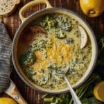 Creamy Homemade Broccoli Cheddar Soup