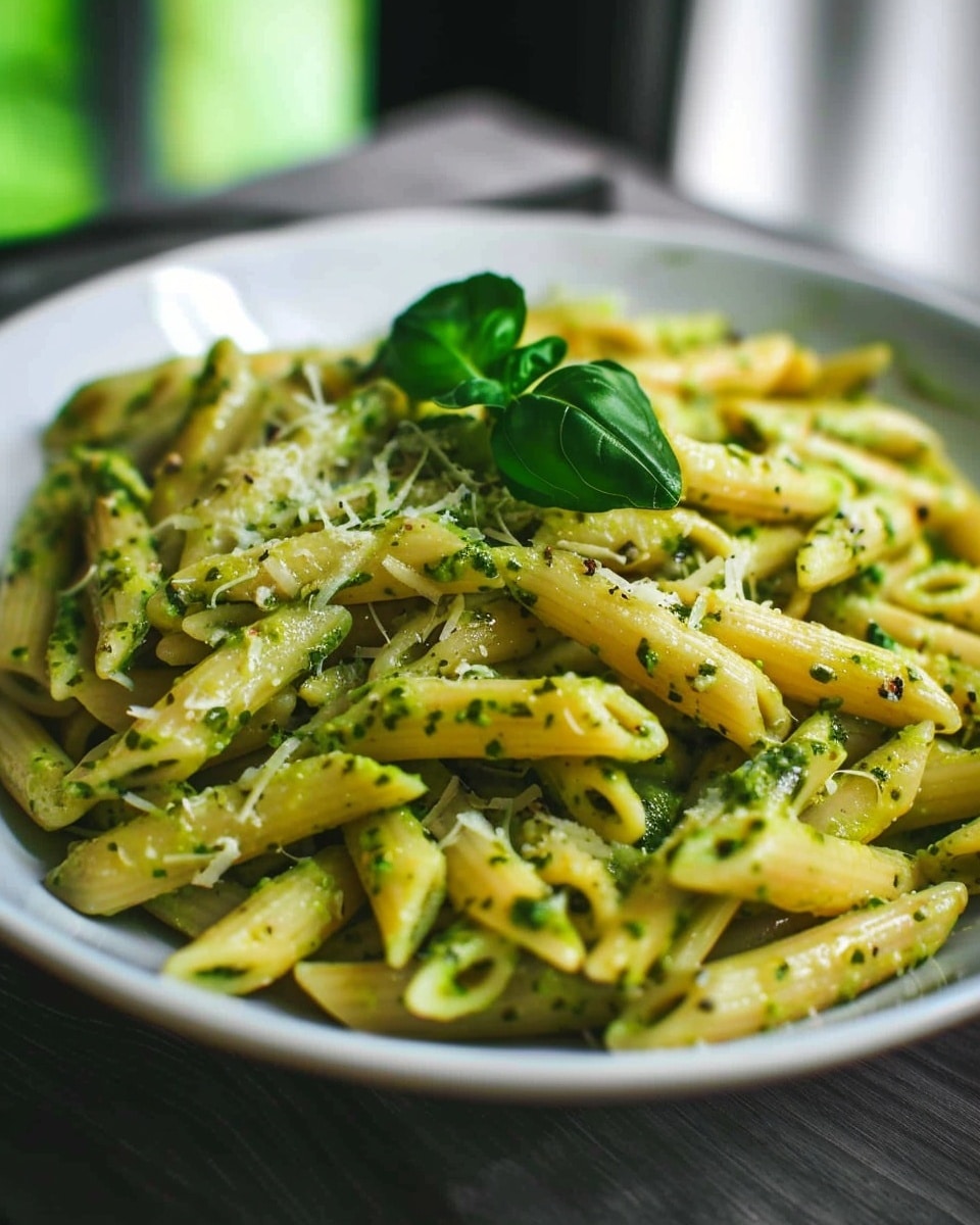 Ho to make Creamy Pesto Pasta
