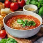 Creamy Tomato Soup with Heavy Cream